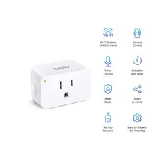 TP LINK - Mini enchufe inteligente Wi-Fi Tapo P105 1-pack Mini Smart Wi-Fi Plug