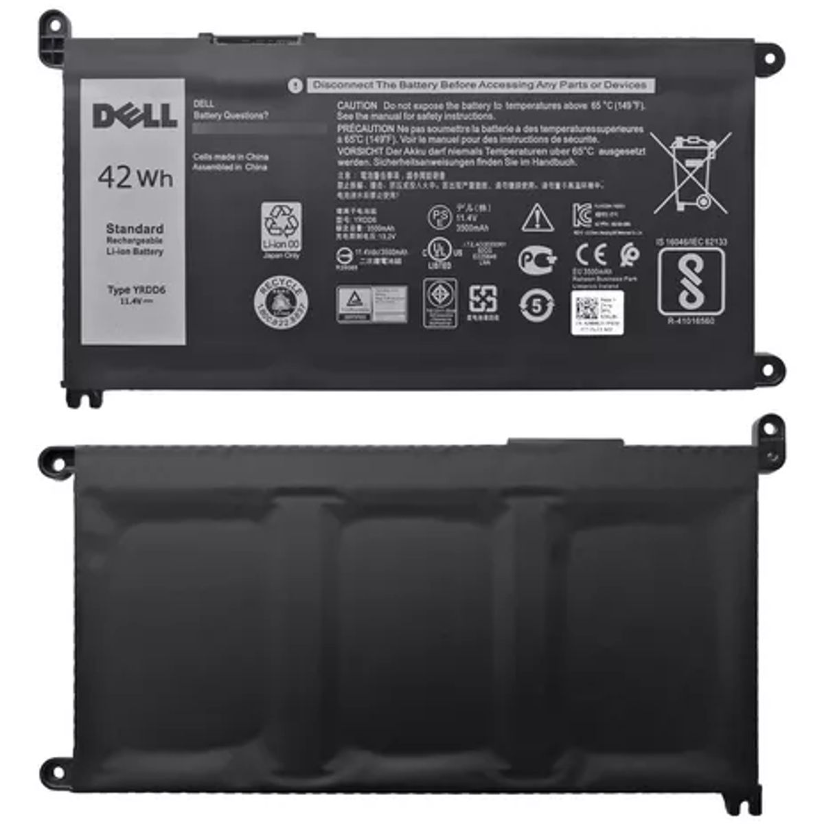 DELL - BATERIA DELL LATITUDE 3400 ORIG 3 CEL YRDD6 1VX1H