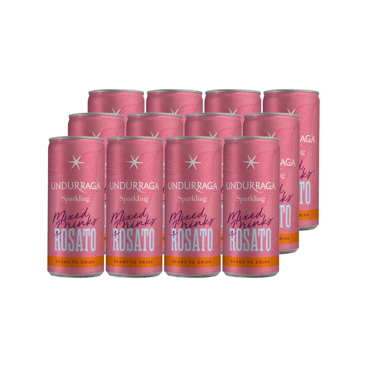 UNDURRAGA - 12x Mixed Drink Undurraga Rosato 250cc