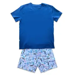 LITTLE BEE - Pijama corto Teens Dive