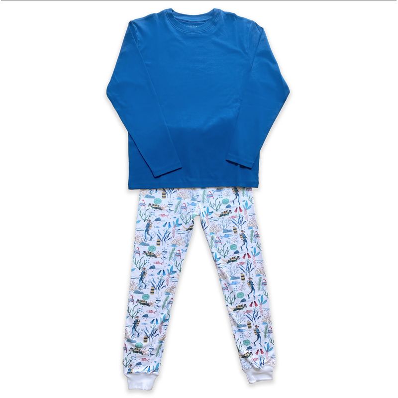 LITTLE BEE - Pijama largo Teens Dive