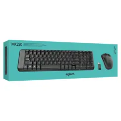 LOGITECH - Kit De Teclado Y Mouse Inalámbrico Mk220 Español