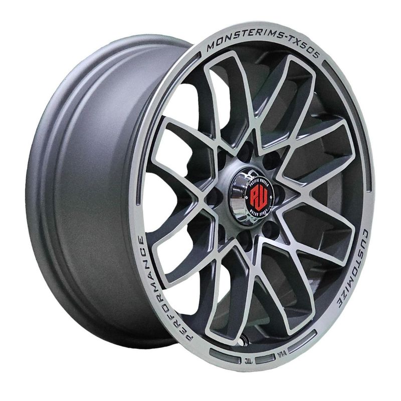 GENERICO - Set 4 Llantas 15x7 4X100/4X114 Et35 MONSUTA MGM