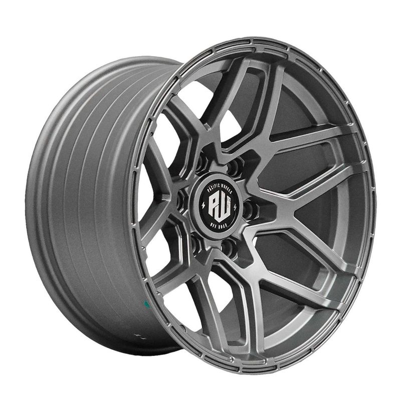 GENERICO - Set 4 Llantas 17x9 6X139 Et-12 HAWKSPACE MG