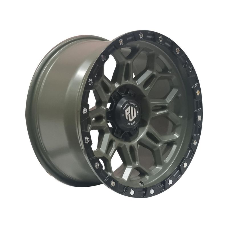 GENERICO - Set 4 Llantas 17x9 6X139 Et-- FOX MOGRE-LB