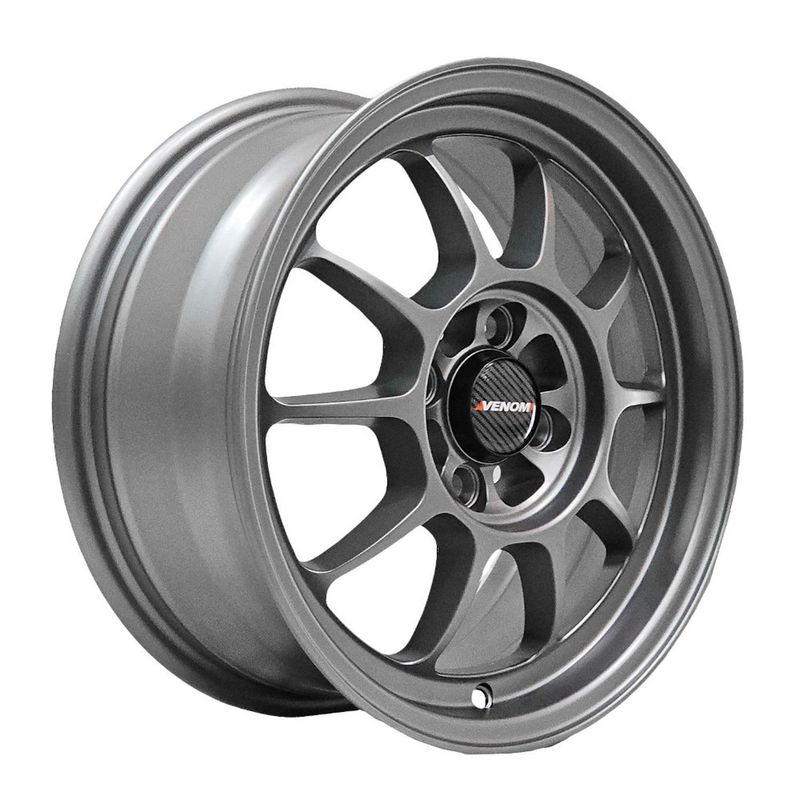 GENERICO - Set 4 Llantas 15x6.5 4X100 Et40 VNZERO MG