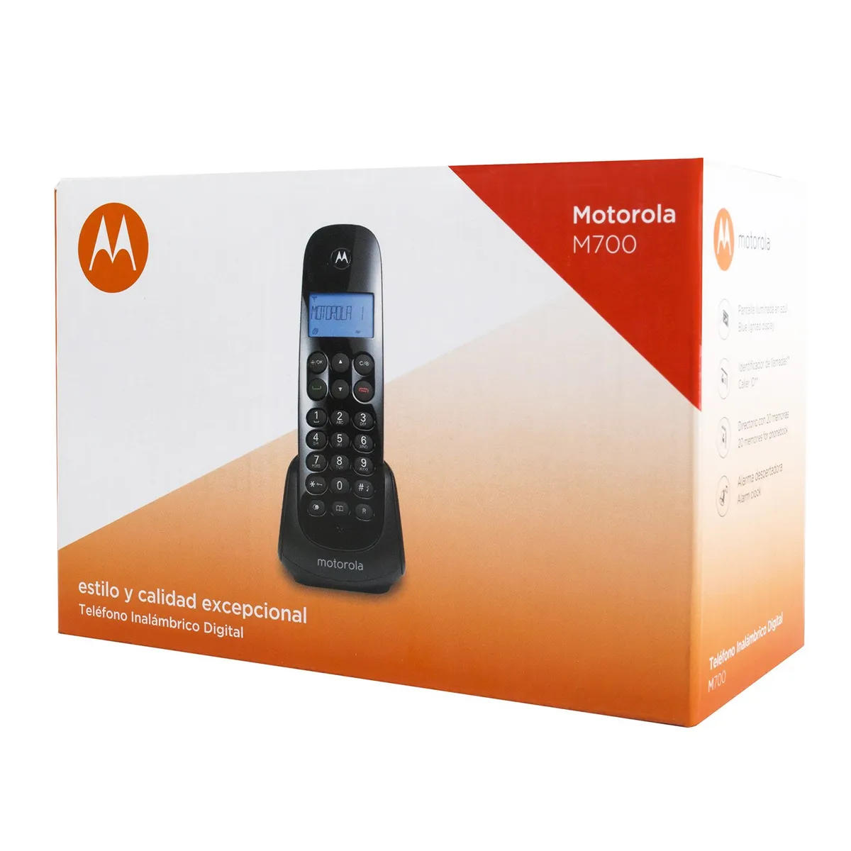 MOTOROLA - Teléfono Inalámbrico Motorola M700 Negro