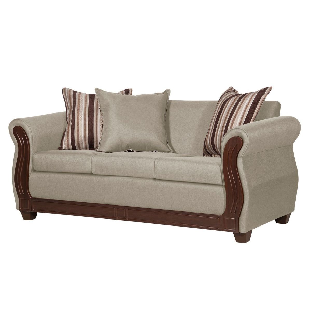 RUZAM MOBEL - SOFÁ  ATENAS 3 CUERPOS BEIGE