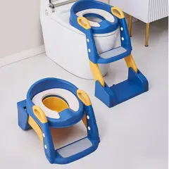 MUNDO MAGIA - Asiento Adaptador Escalera Inodoro Wc 3 En1 Niños X L