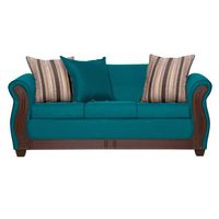 SOFÁ ATENAS 3 CUERPOS TURQUESA