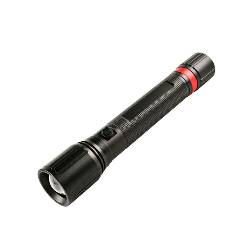 MACROTEL - Linterna Led Táctica Dual Power 5000 Lm