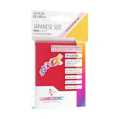 GAMEGENIC - Protectores Prime - Red (62 x 89 mm) (60ct)