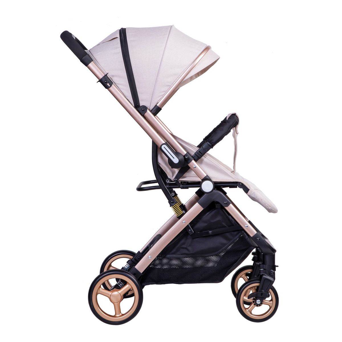 VOYAGE - Coche Paseo V8 Kaki Cambio de Manillar