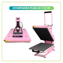 GENERICO - Estampadora plana 40x50 Hoby Press