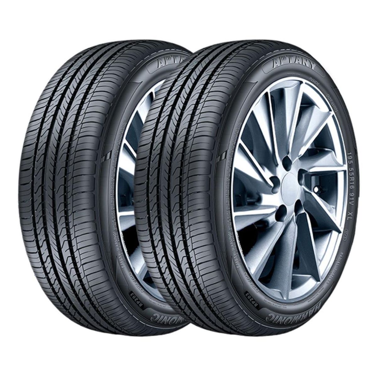 GENERICO - Kit De 2 Neumáticos Aptany Rp203 P 195/55r15 85 V