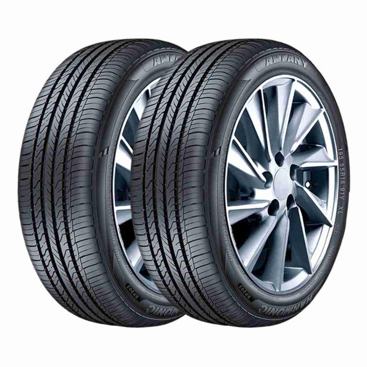 GENERICO - Set 2 Neumatico 195/60r15 Aptany Rp203 Ht 88v