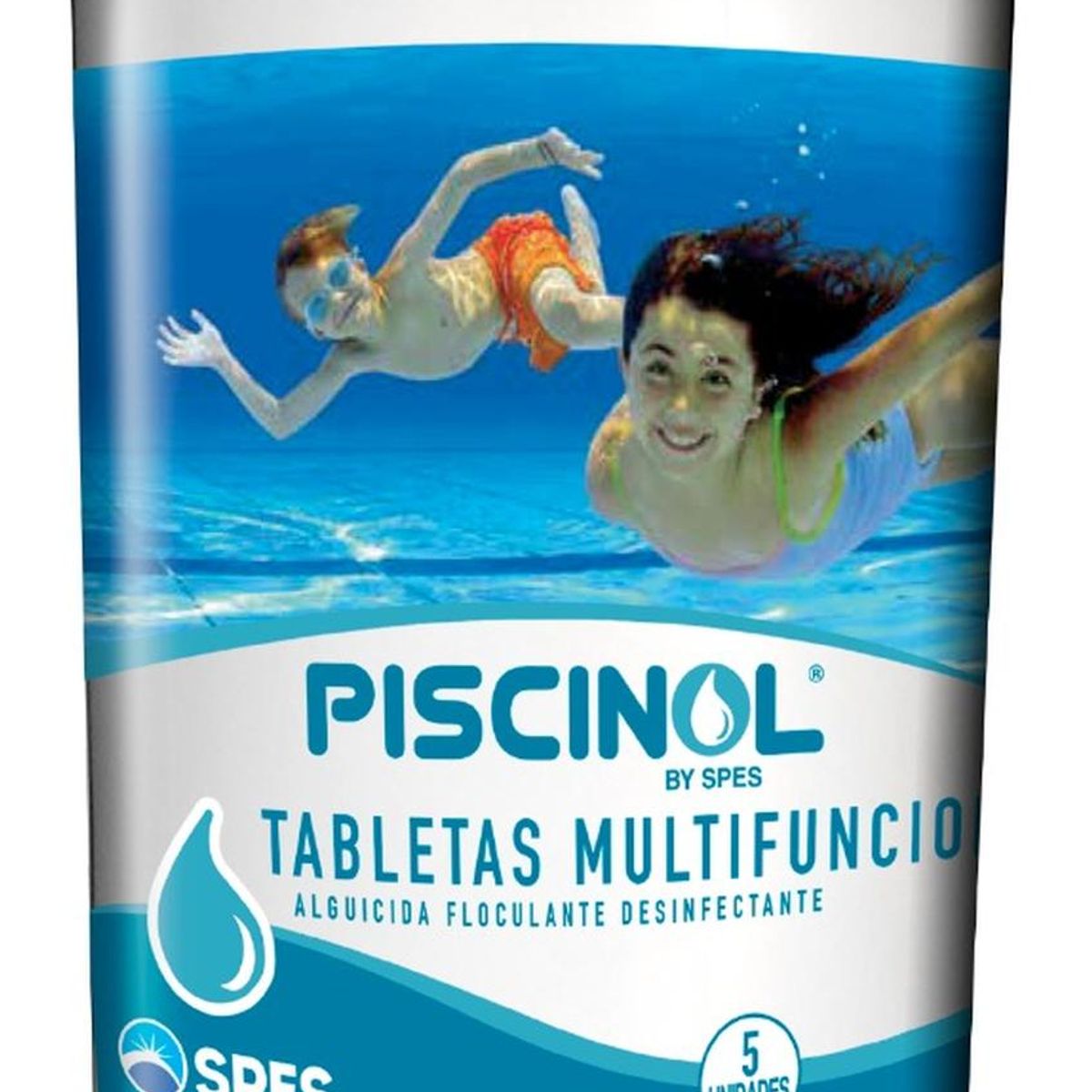 PISCINOL - Cloro Tableta Multifuncion Decantador Alguicida Piscinol