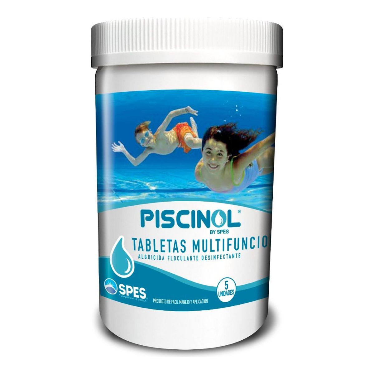 PISCINOL - Cloro Tableta Multifuncion Decantador Alguicida Piscinol