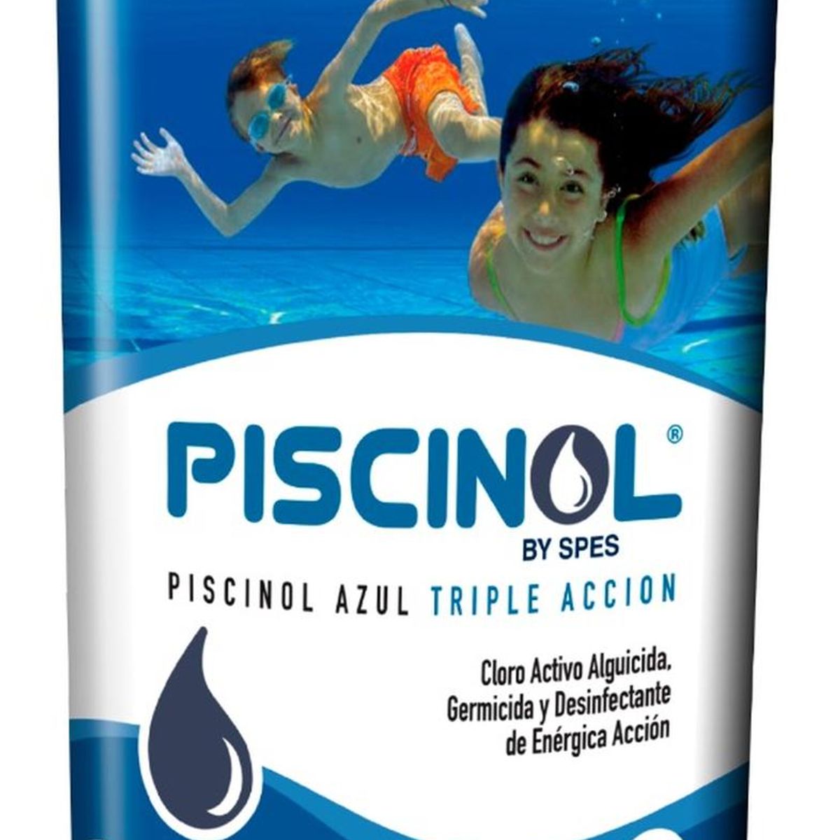 PISCINOL - Cloro Azul Triple Acción Alguicida Germicida Piscinol 1kg