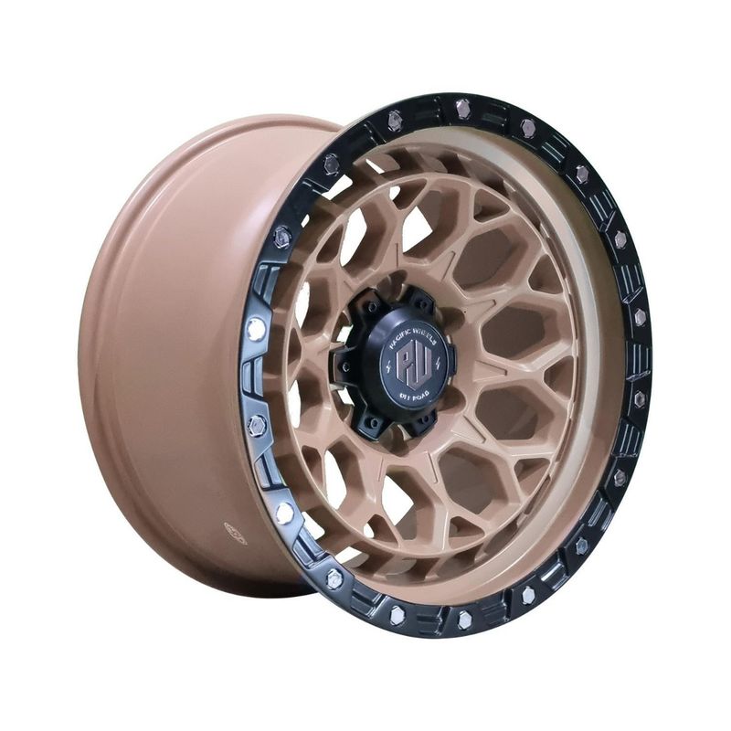 GENERICO - Set 4 Llantas 17x9 6X139 Et-- LOBO SANDD-LB