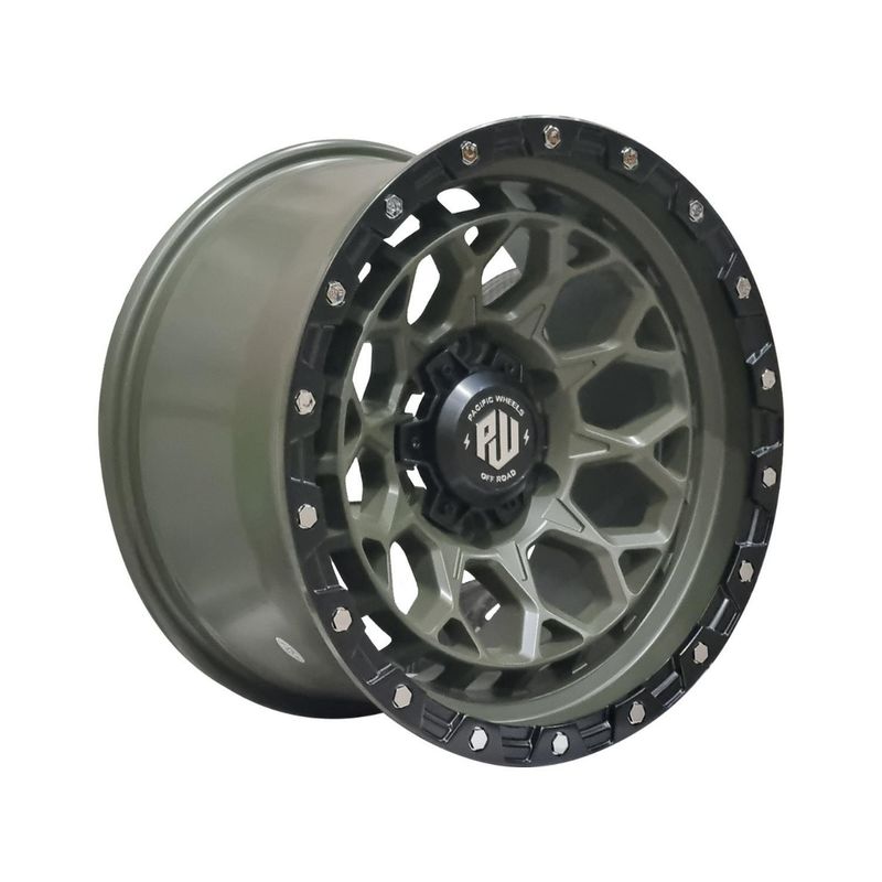 GENERICO - Set 4 Llantas 17x9 6X139 Et-- LOBO MOGRE-LB