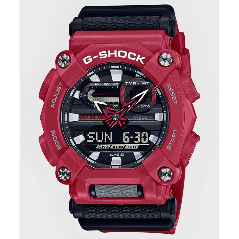 G-SHOCK - Reloj G-Shock GA900-4ADR Rojo con Negro Hombre