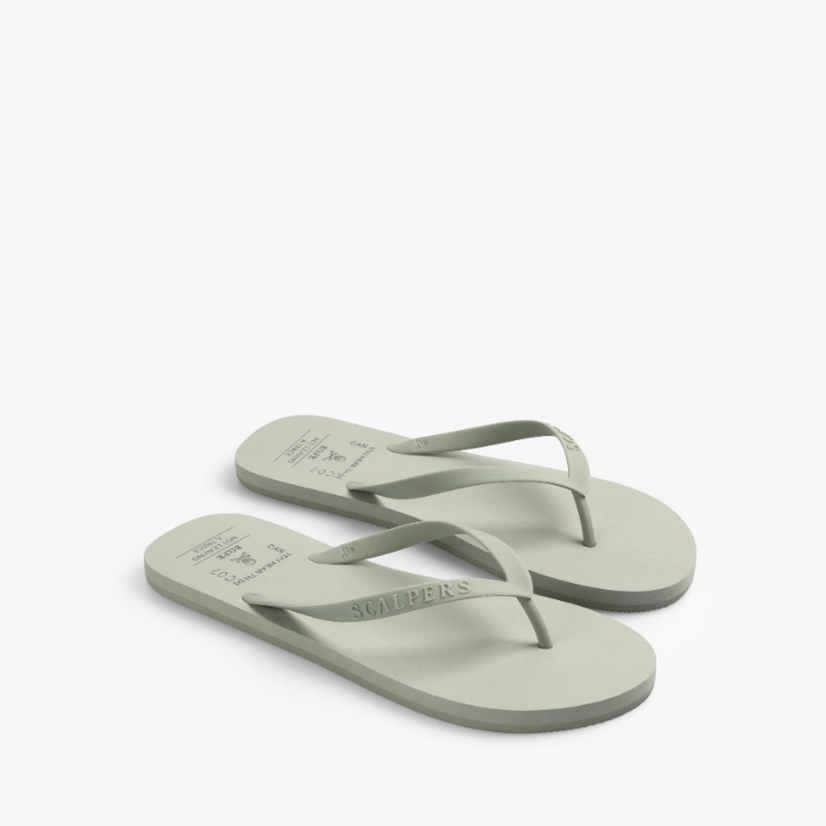 SCALPERS - SC RECYCLED FLIP FLOP KHAKI