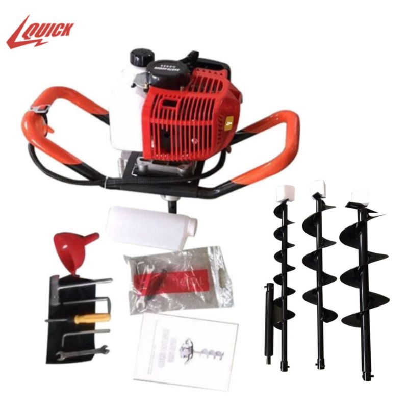 QUICK - Quick Ahoyador Barreno + 3 Brocas Licencia Japonés 63cc