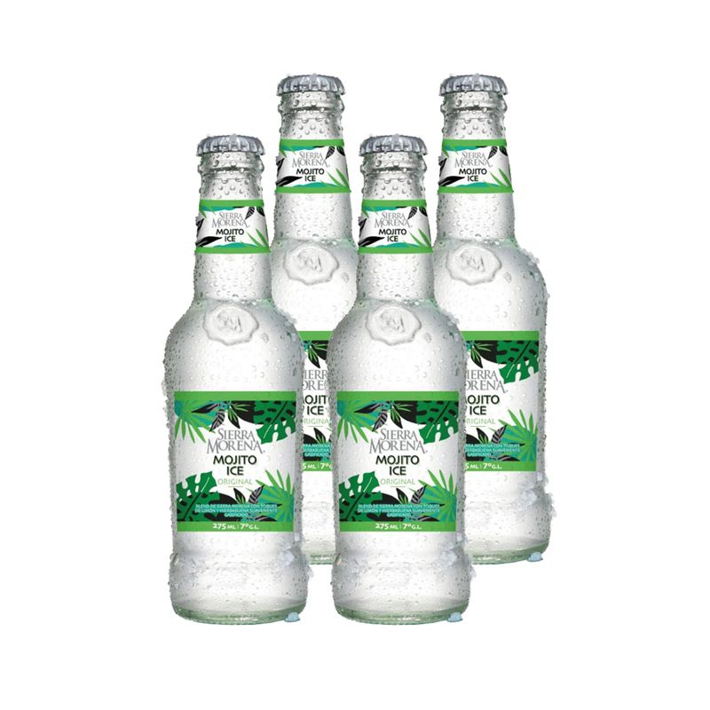 SIERRA MORENA - 4x Cóctel Ice Sierra Morena Mojito Ice Original 275cc