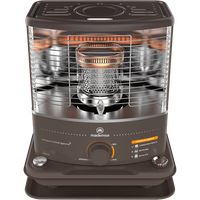 Estufa Parafina Mecha 4 Litros 2,7 Kw Quemador Cristal Simples Foguita Pro