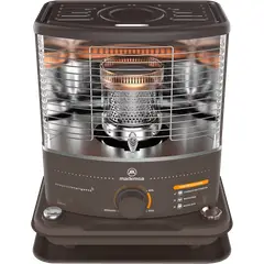 MADEMSA - Estufa Parafina Mecha 4 Litros 2,7 Kw Quemador Cristal Simples Foguita Pro