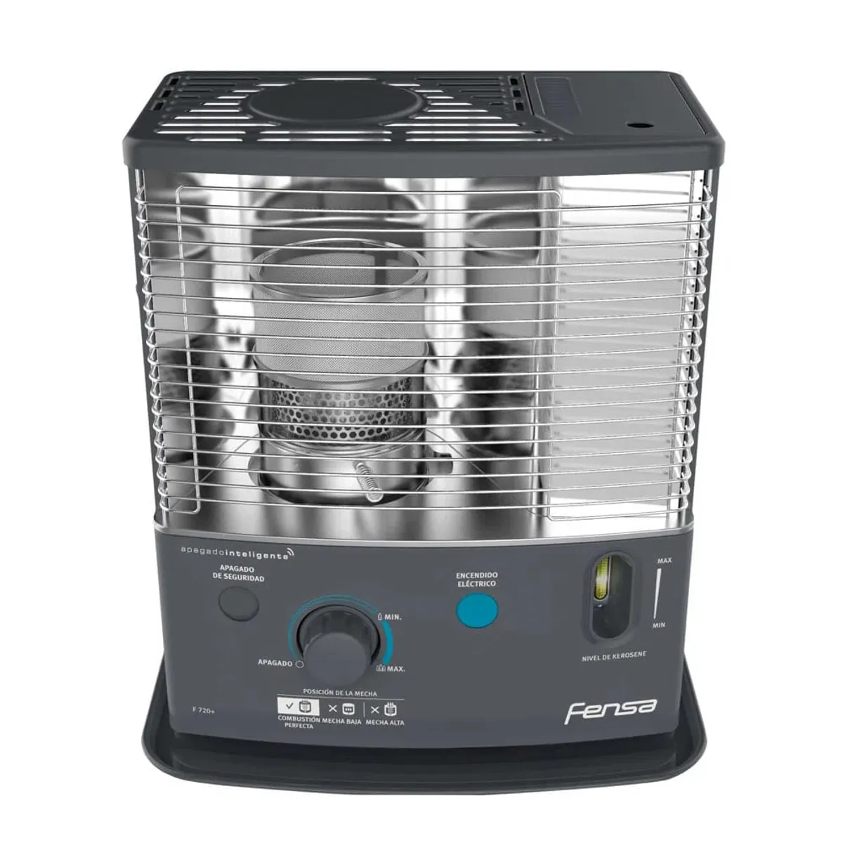 FENSA - Estufa Parafina Mecha Fensa 4,2 Litros 2,7Kw con Encendido Eléctrico F 720+