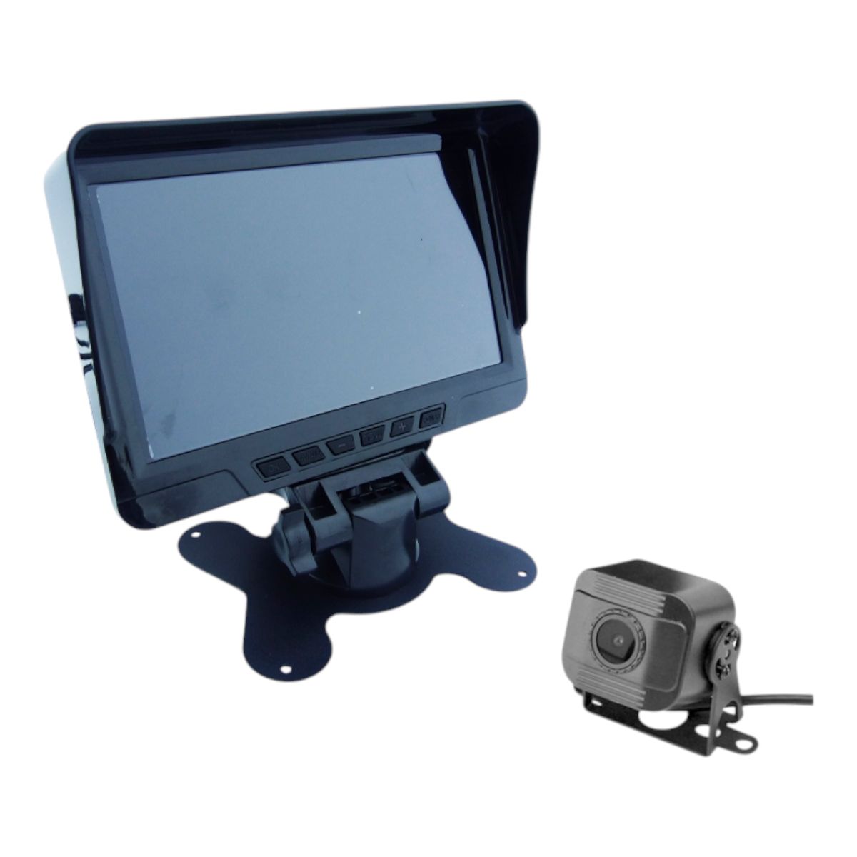 GENERICO - Kit DVR Y Pantalla 7 Para Camion Con 4 Camaras V D 9 A 36 V