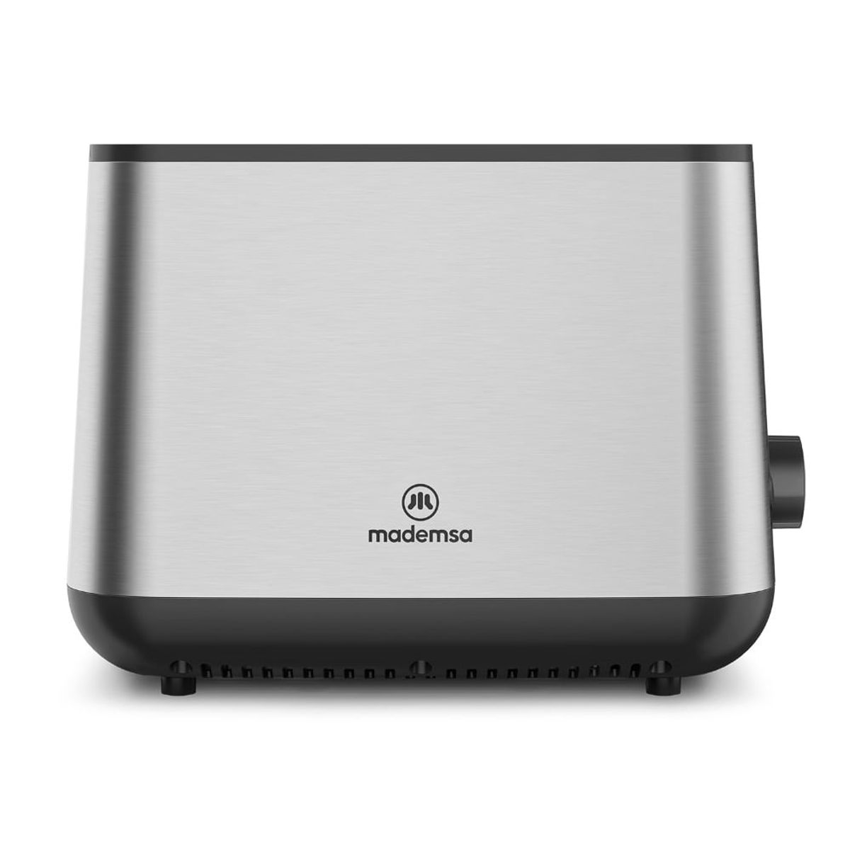 MADEMSA - Tostador Mademsa con 7 Niveles de Tostado y 3 Funciones 730W MTS25 Acero Inoxidable