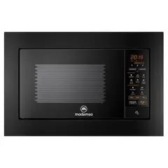MADEMSA - Microondas Empotrable 27 Litros Digital Descongelamiento Inteligente MM32EN Negro