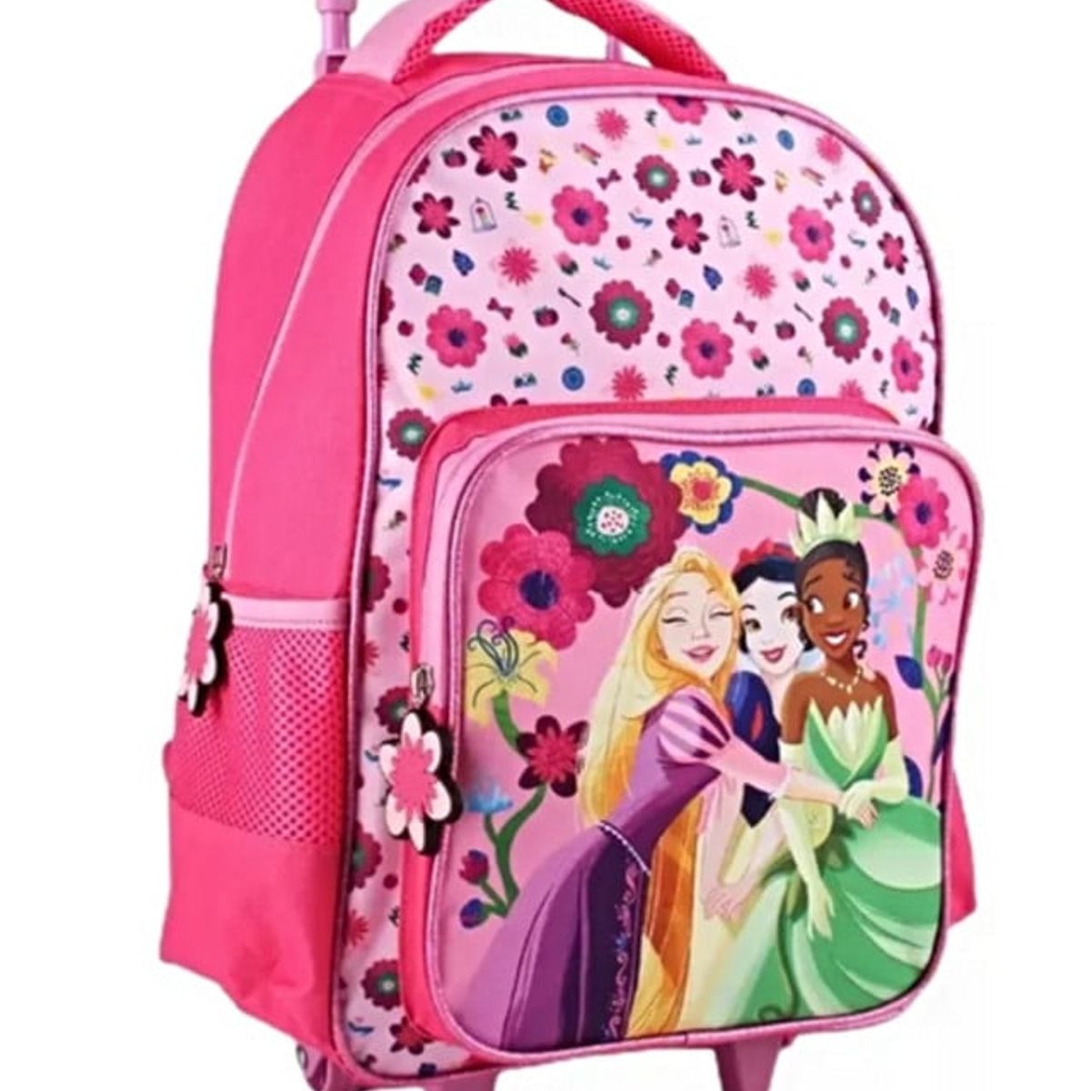 GENERICO - SET ESCOLAR DE MOCHILA CON RUEDAS + ESTUCHE + LONCHERA A6