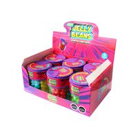 Display 6 Frascos Gomitas Confitadas Surtidas Jelly Beans