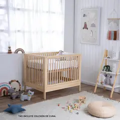 LATAM HOME - Cuna Evolutiva Zen Baby Borja Madera 100X70