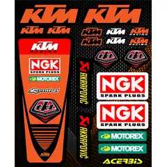 GENERICO - Kit de stickers KTM Enduro