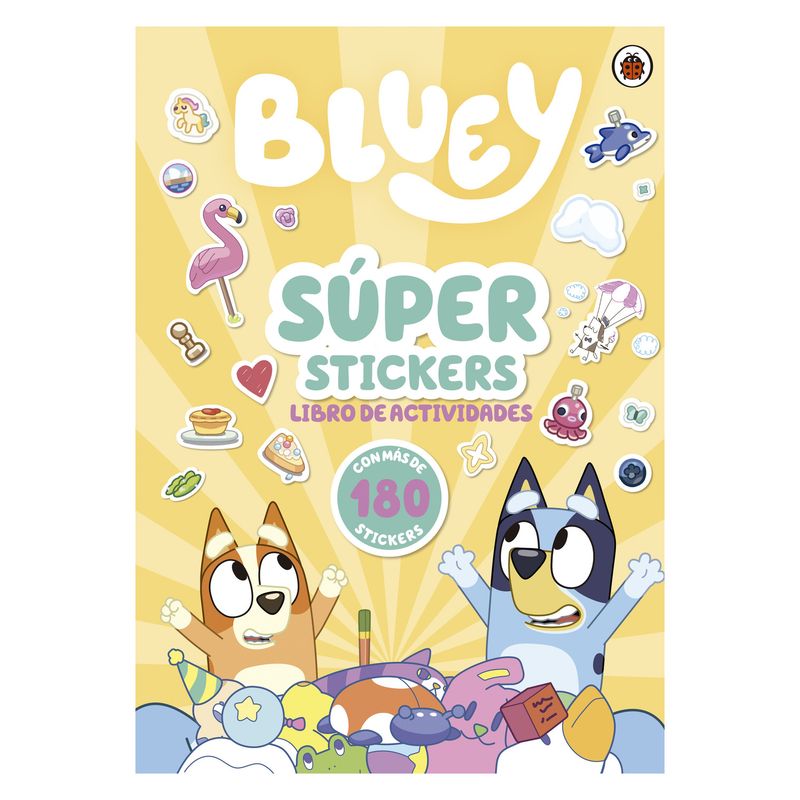 TOP10BOOKS - LIBRO BLUEY. SUPERSTICKERS / BLUEY / ALTEA