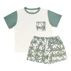 BUBBLE GUMMERS - Pijama Niño Bubblegummers Beach Coral Teens