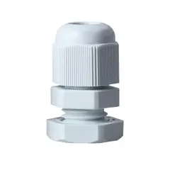 GENERICO - Prensa Estopa Plástica PG13.5 6,0 a 12,0mm Gris