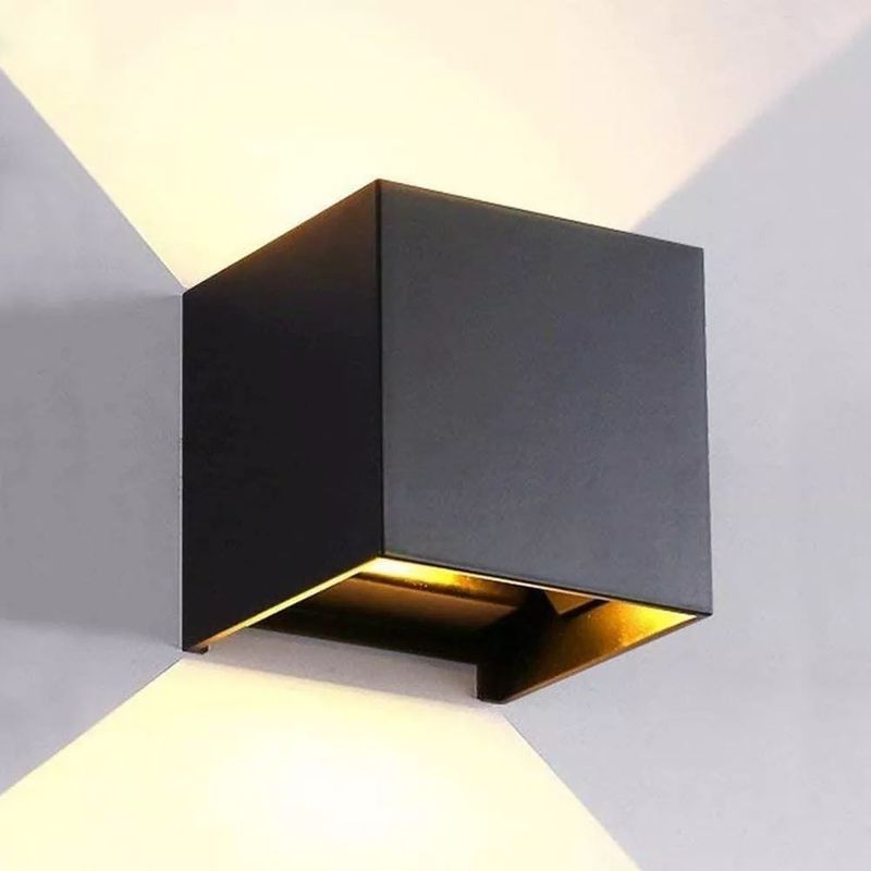 SHOP EHOME BAG - Foco Luz Cálido Aplique Para Pared Led Exterior