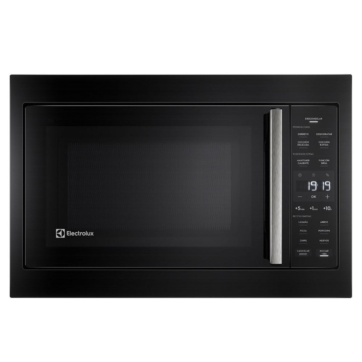 ELECTROLUX - Microondas Empotrable Electrolux 32 Litros Digital Funcion Grill ME3BP Negro_.