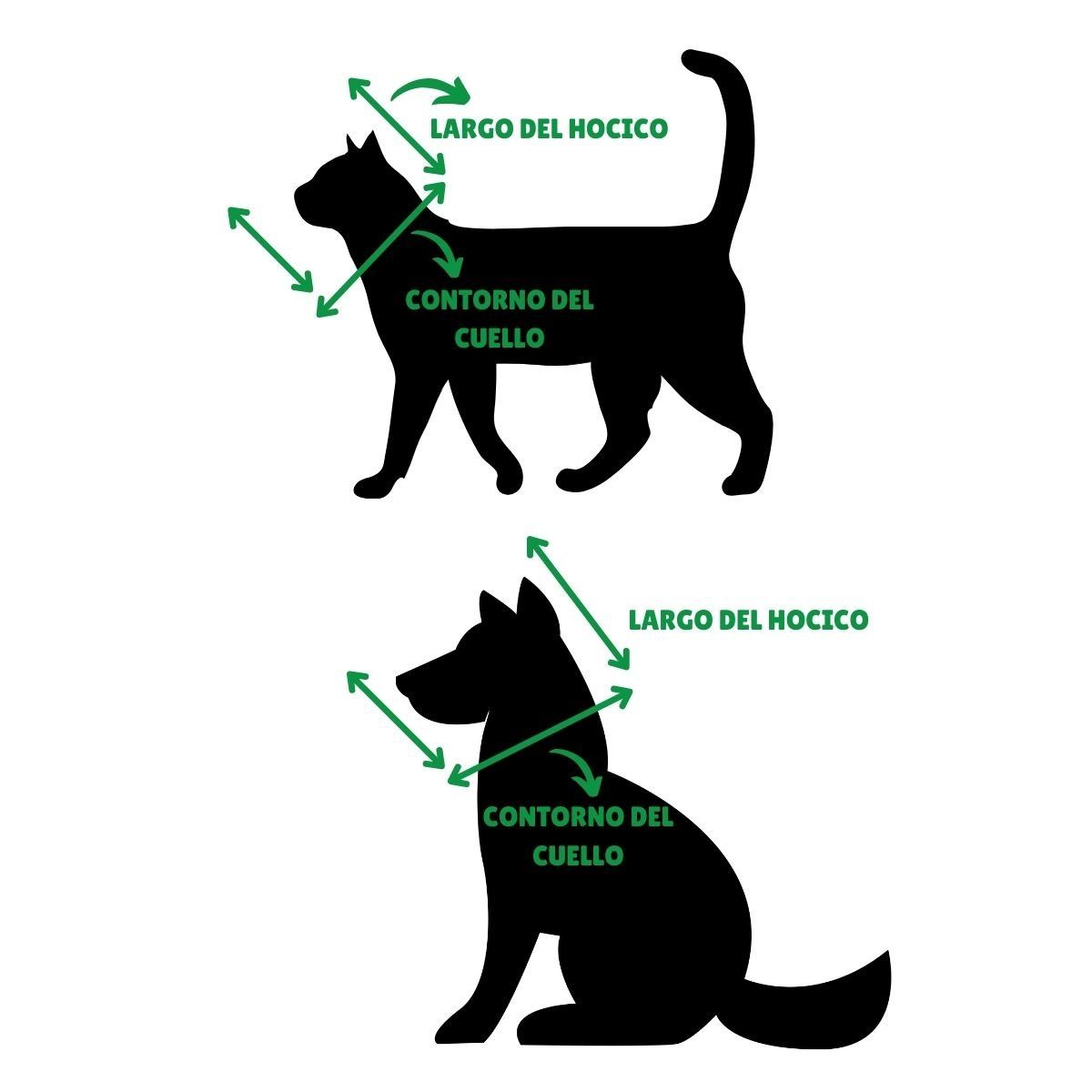 GENERICO - Collar Isabelino 12.5 cm Para Gato Y Perro Cono De Vergüenza