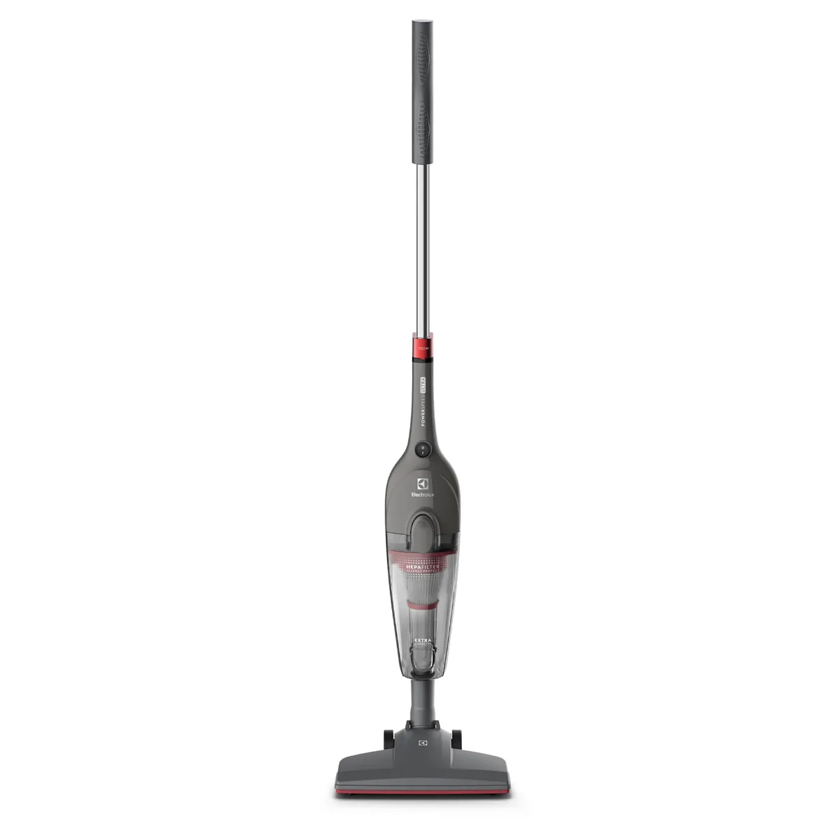ELECTROLUX - Aspiradora Vertical con Cable Electrolux 700W 2 en 1 con Filtro HEPA STK15 Gris