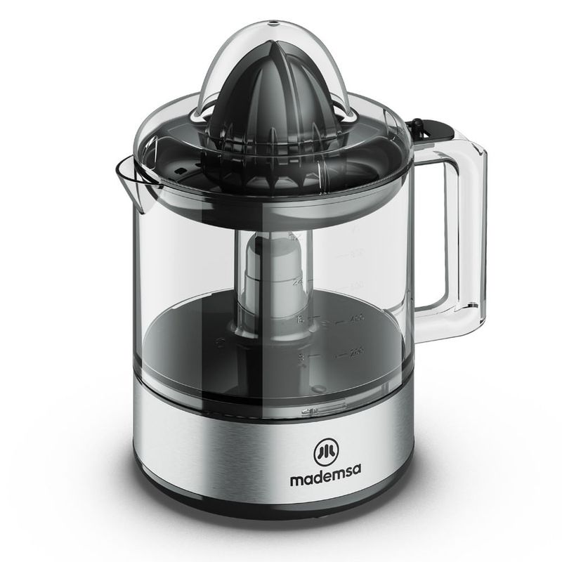 MADEMSA - Exprimidor Mademsa 0,8L con Rotación Alternada MJP10 Gris