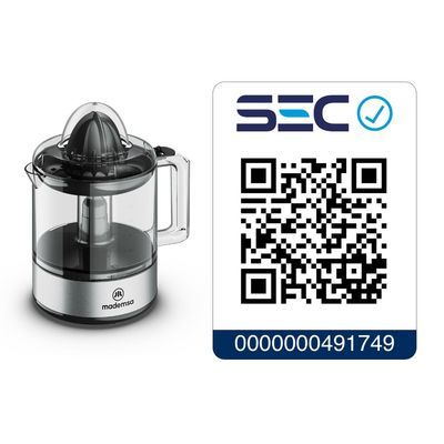 Imagen 2 del producto Exprimidor 0,8L con Rotación Alternada MJP10 Gris