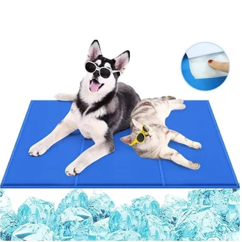 GENERICO - Manta Refrescante Mascotas Alfombra Cooling Perro-gato 90x50