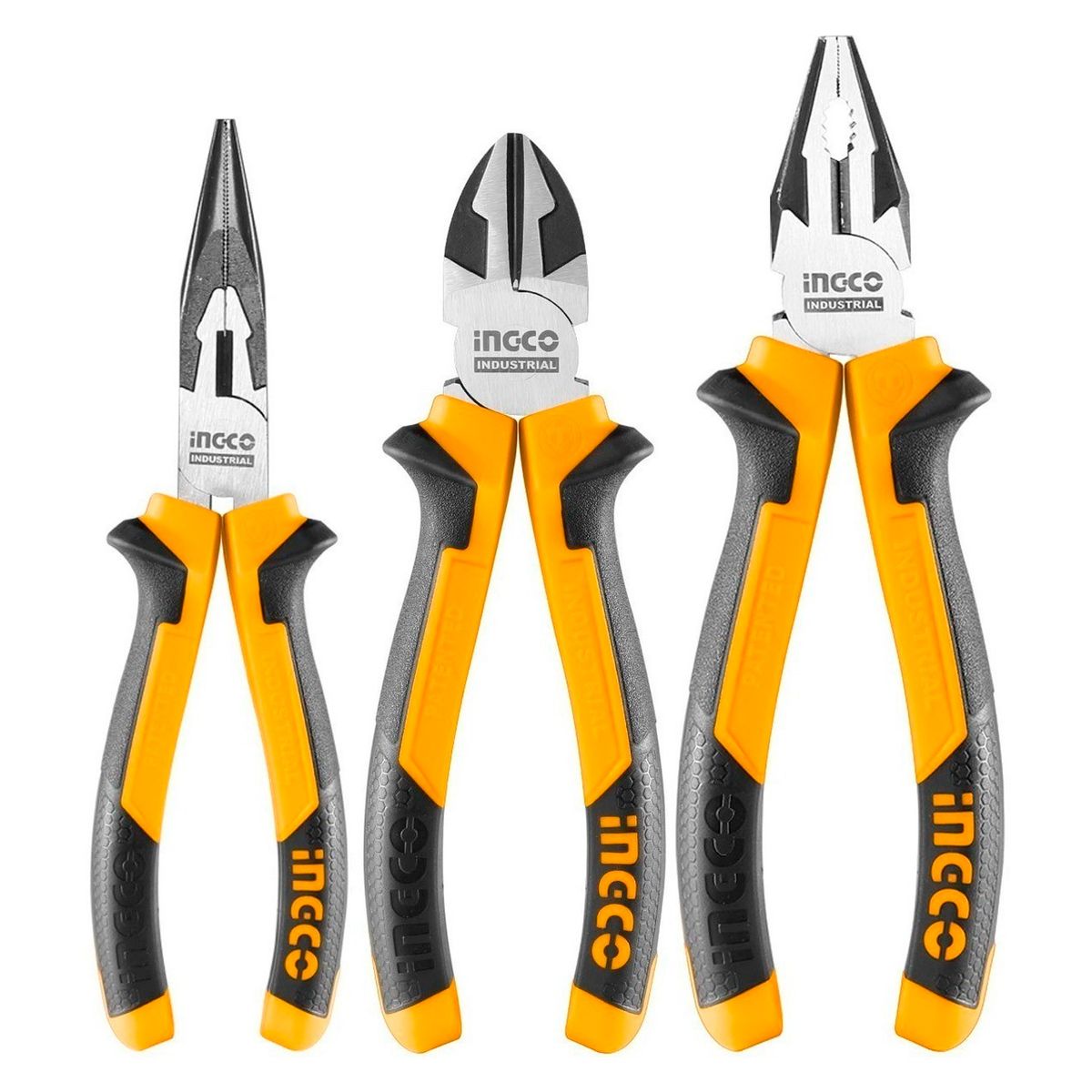 INGCO - Set Alicates Industrial 3 Piezas 180-240mm